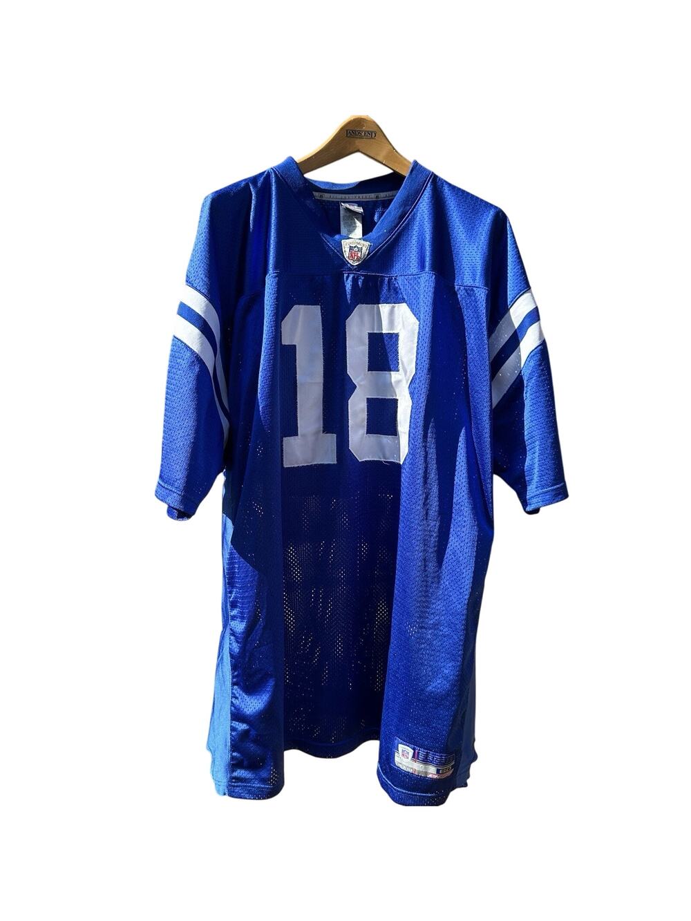 Vintage Reebok Authentic New York Giants Jeremy Shockey #80